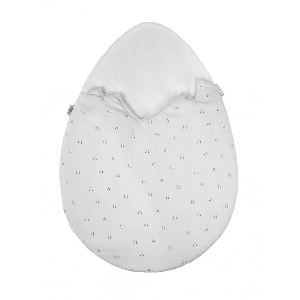 Babybites Egg New Born Sleeping Bag – White