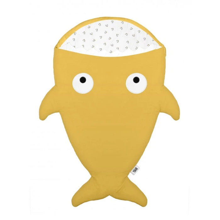 Babybites 鯊魚睡袋 - 深黃色