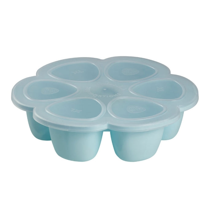 Beaba Freezing Silicone Multiportions 6x90ml - Windy Blue