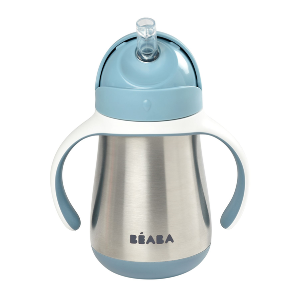 Beaba Stainless Steel Cup 250ml - Blue