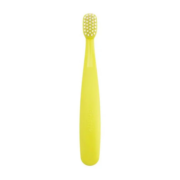 Bristik Ergo Baby Toothbrush 6M+ Stage 1 - Yellow