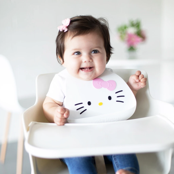 Bumkins Silicone Bib – Hello Kitty (6-24 Months)