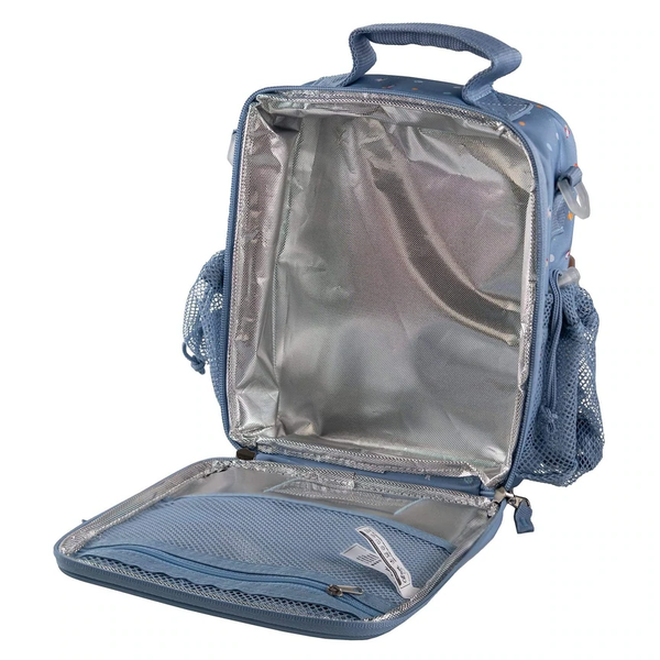 Citron Super-Duper Lunch Backpack With Side Bottle Pockets – Spaceship