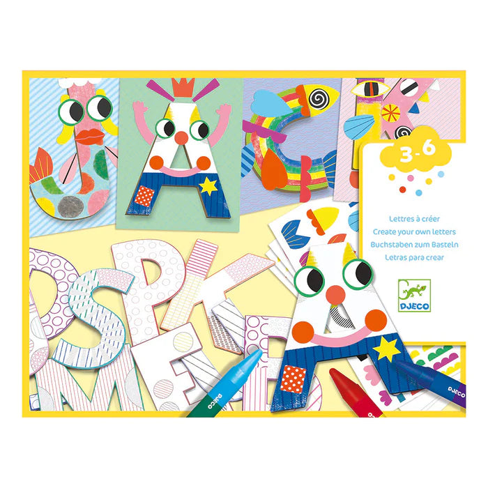 Djeco A World To Create, Letters