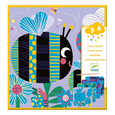 Djeco Bugs Scratch Boards