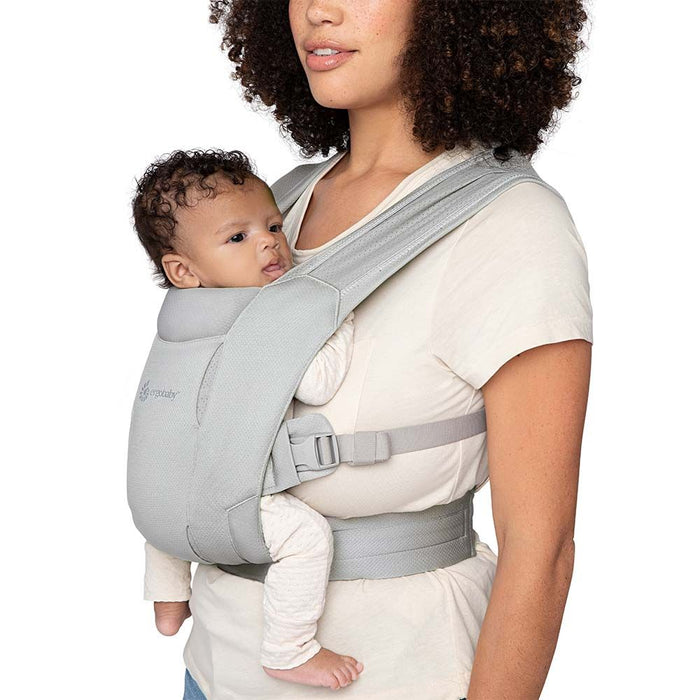 Ergobaby Embrace Soft Air Mesh Carrier - Soft Grey