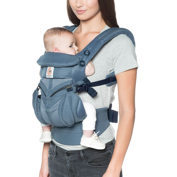 Ergobaby Omni 360 Cool Air Mesh Carrier - Oxford Blue | Baby