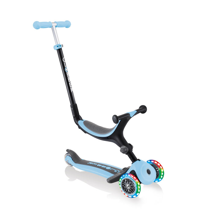 Globber Go Up Foldable Plus Light – Pastel Blue