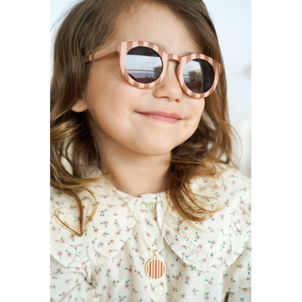 Grech & Co Polarized Sunglasses - Baby - Stripes Sunset & Tierra