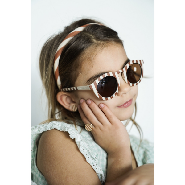 Grech & Co Polarized Sunglasses - Kids - Stripes Atlas & Tierra