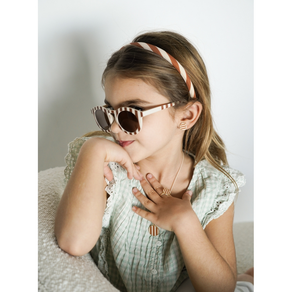 Grech & Co Polarized Sunglasses - Kids - Stripes Atlas & Tierra