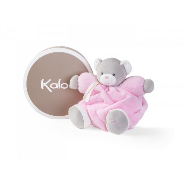 Kaloo Plume Chubby Bear Medium – Pink