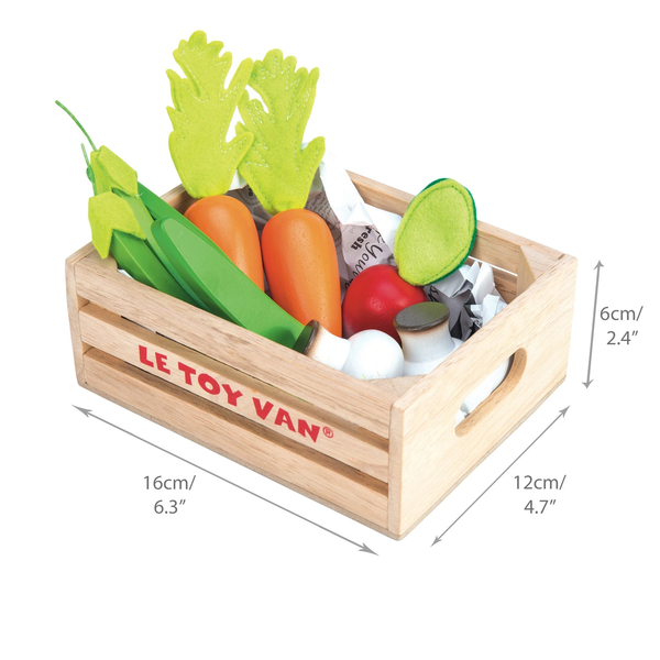 Le Toy Van Vegetables 'Five A Day' Crate
