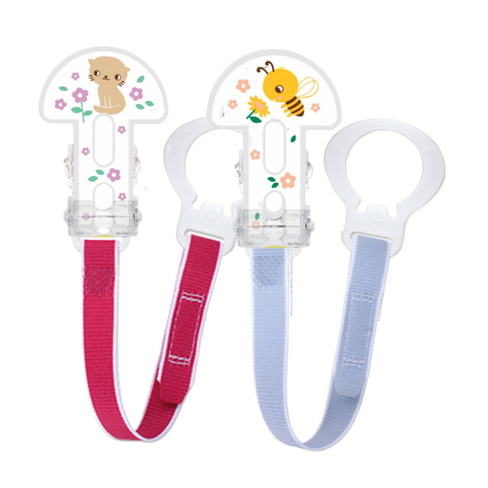 Mam Style Clip 2Pk - Pink/Purple