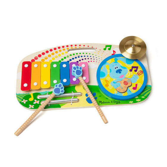 Melissa & Doug Blue's Clues & You! Wooden Music Maker Board