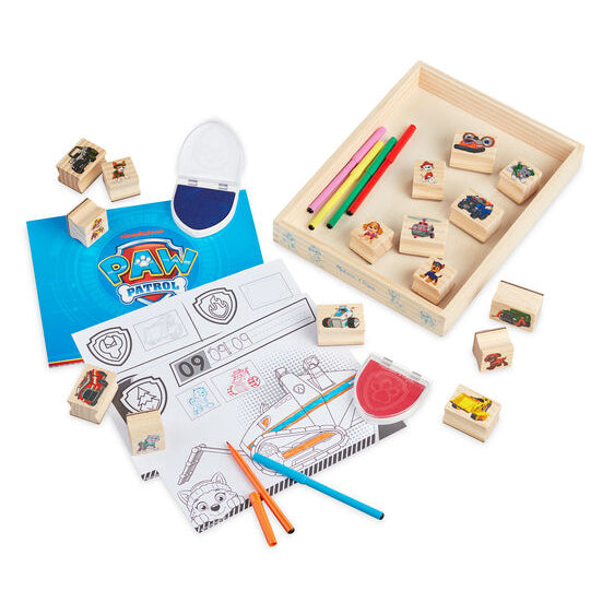 Melissa & Doug PAW Patrol Wooden Stamps Activity Set