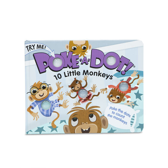Melissa & Doug Poke-A-Dot - 10 Little Monkeys