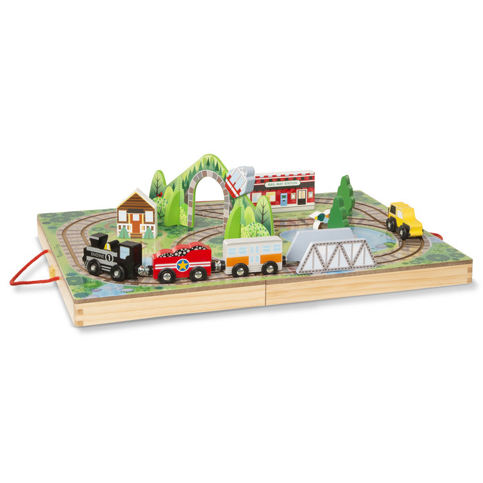 Melissa & Doug Take-Along Railroad