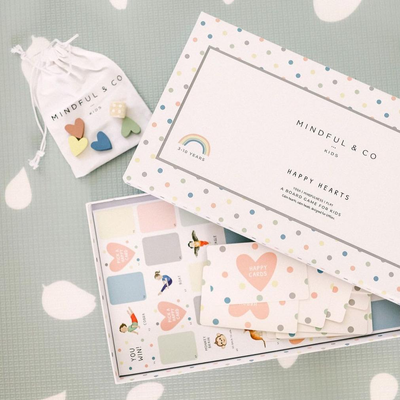 Mindful & Co Kids Happy Hearts Board Game