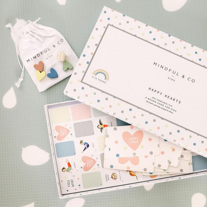 Mindful & Co Kids Happy Hearts Board Game