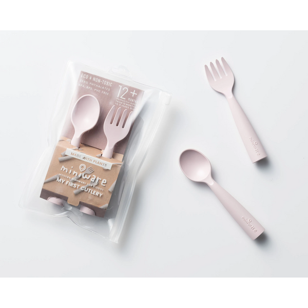 Miniware My First Cutlery Set – Cotton Candy