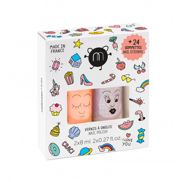 Nailmatic CRAC Set - Nail Polish And Stickers