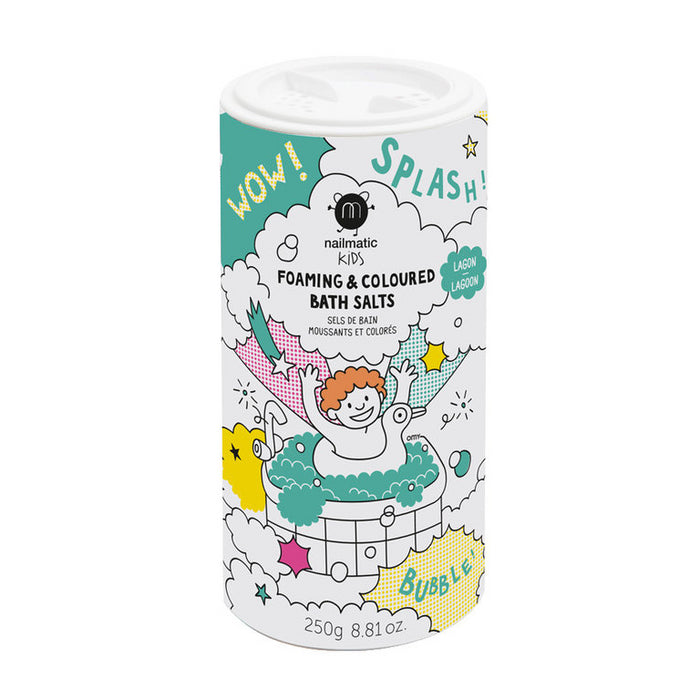 Nailmatic Foaming & Coloured Bath Salts - Lagoon