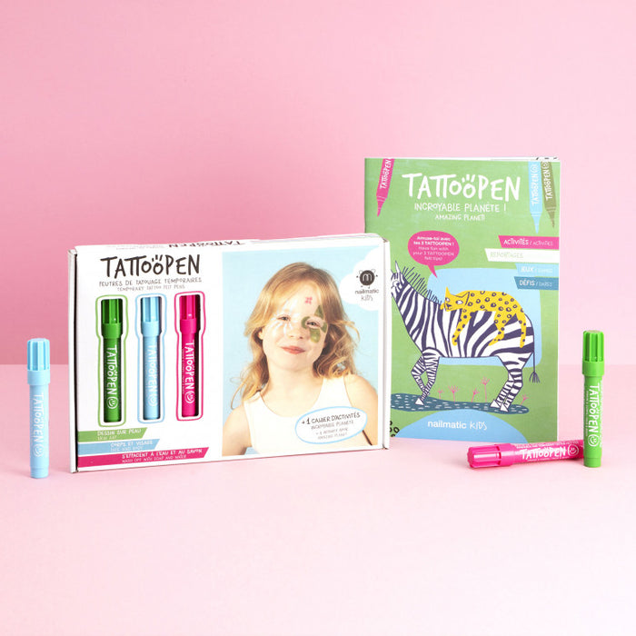 Nailmatic TATTOOPEN Set - Amazing Planet