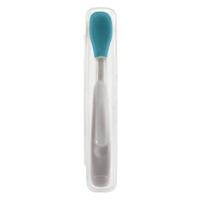 Oxo Tot 隨身行湯匙 - 藍綠色