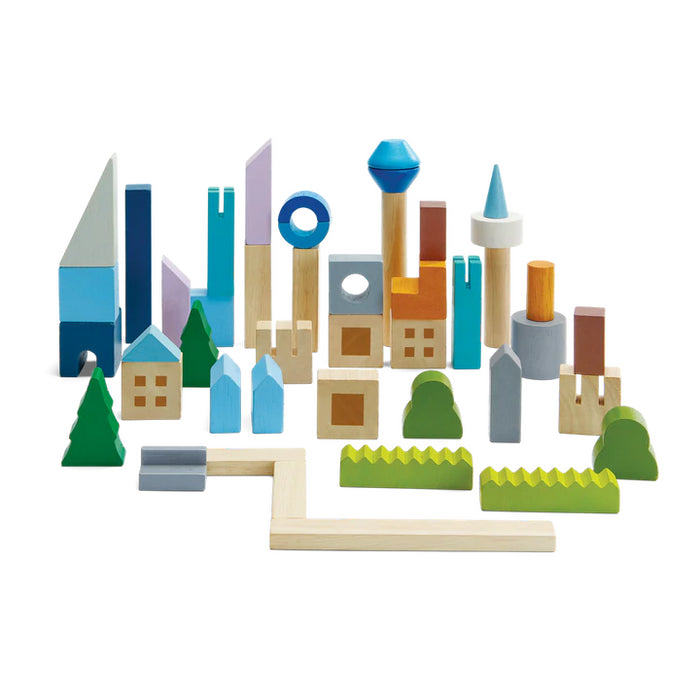 PlanToys Urban City Blocks