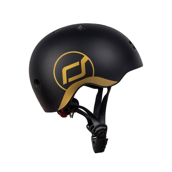 Scoot And Ride Baby Helmet (XXS-S) – Black Gold Limited