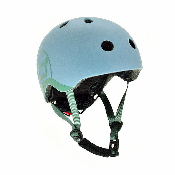 Scoot And Ride Baby Helmet (XXS–S) - Steel