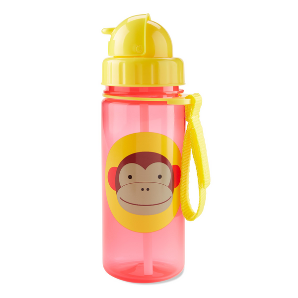 Skip Hop Zoo PP Straw Bottle 13 Oz – Monkey
