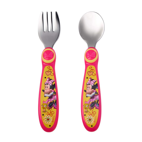 The First Years Disney Baby Easy Grasp Flatware – Minnie Mouse