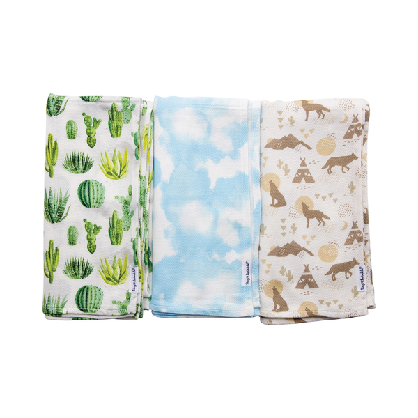 Tiny Twinkle Kaffle® Swaddle Blanket 3Pk - Cacti Set
