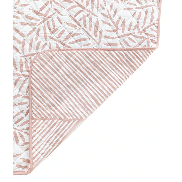 Toddlekind Organic Waterproof Travel Playmat (120x120cm) – Sea Shell
