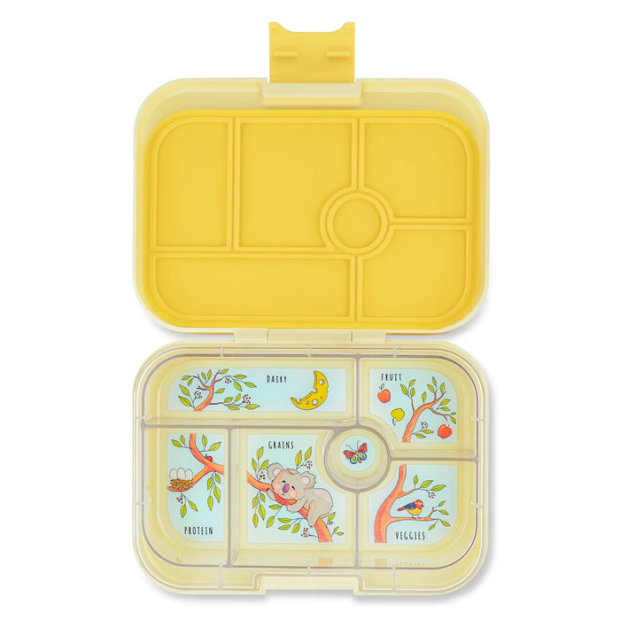 Yumbox Original - 6 Compartment - Sunburst Yellow Koala