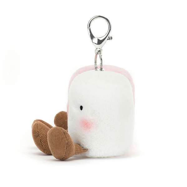 Jellycat Amuseable Pair Marshmallow Bag Charm