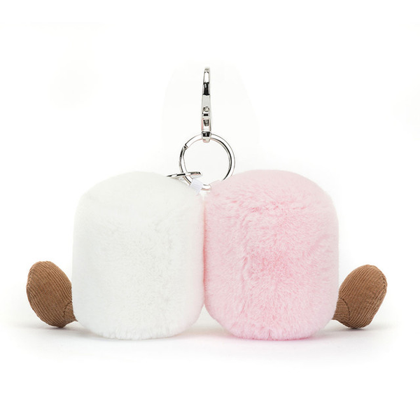 Jellycat Amuseable Pair Marshmallow Bag Charm