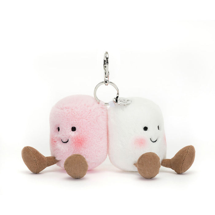 Jellycat Amuseable Pair Marshmallow Bag Charm