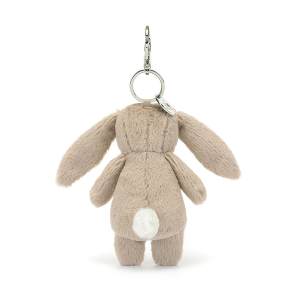 Jellycat Blossom Bunny Beige Bag Charm