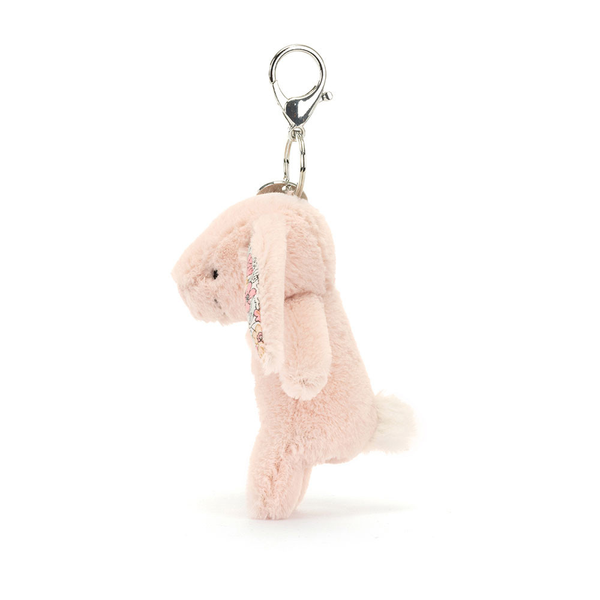 Jellycat Blossom Bunny Powder Pink Bag Charm