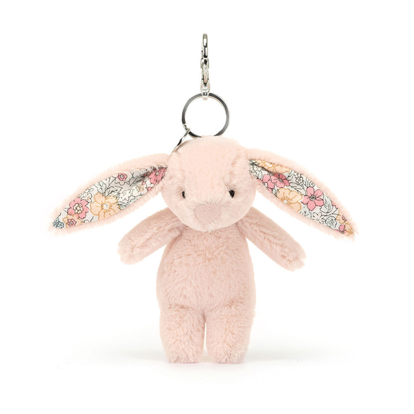 Jellycat Blossom Bunny Powder Pink Bag Charm