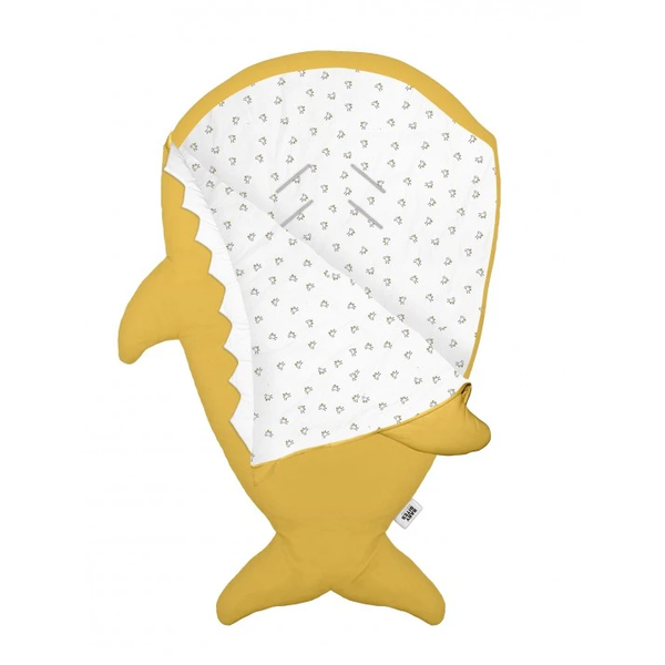 Babybites Shark Sleeping Bag Chicks – Yellow Mustard