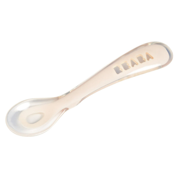 Beaba 2nd Age Soft Silicone Spoon - Pink