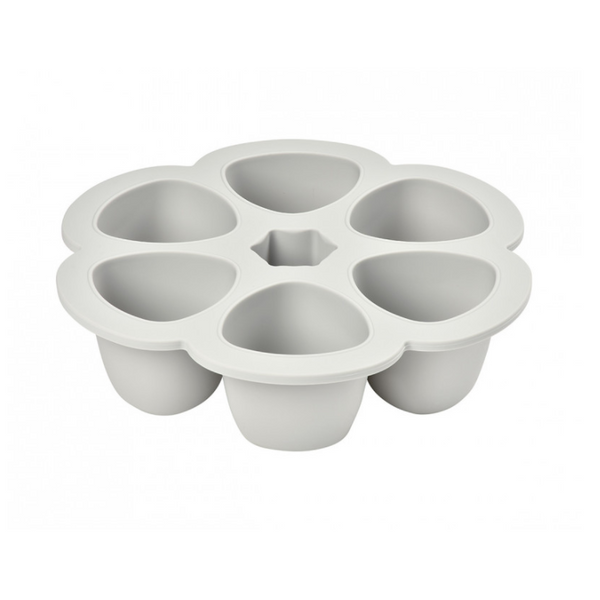 Beaba Freezing Silicone Multiportions 6X150ml – Light Grey