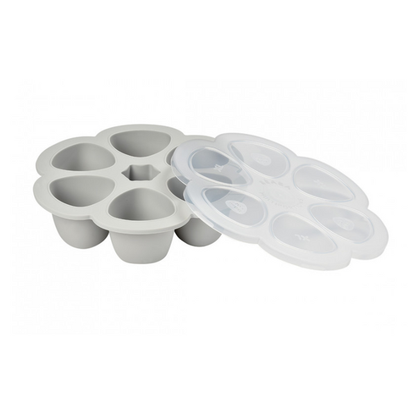 Beaba Freezing Silicone Multiportions 6X150ml – Light Grey