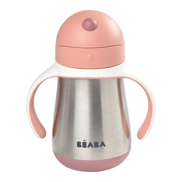 Beaba Stainless Steel Cup 250ml - Pink