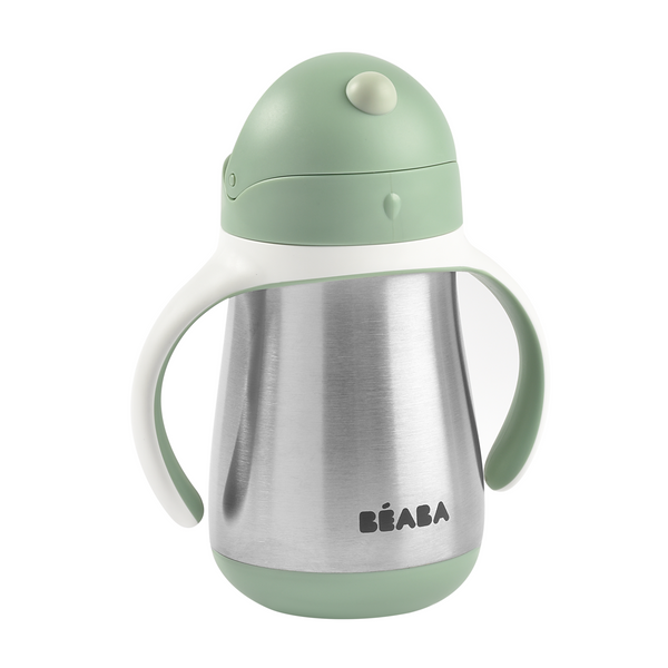 Beaba Stainless Steel Cup 250ml – Sage Green