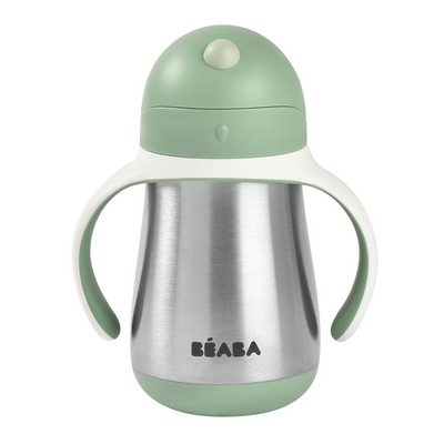 Beaba Stainless Steel Cup 250ml – Sage Green